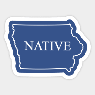 NATIVE - IOWA Sticker